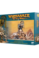 Games Workshop Warhammer:The Old World: Tomb King on Necrolith Bone  Dragon