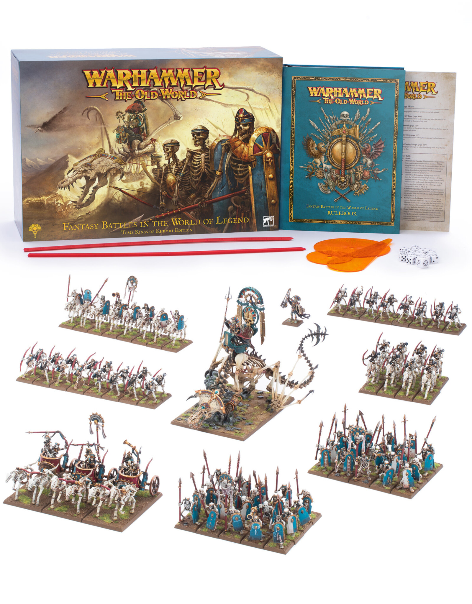 Games Workshop Warhammer Old World: Tomb Kings of Khemri Box