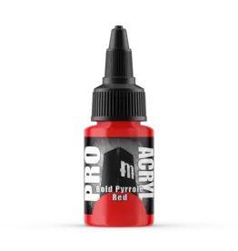 Monument Hobbies Pro Acryl: Bold Pyrrole Red (22ml)