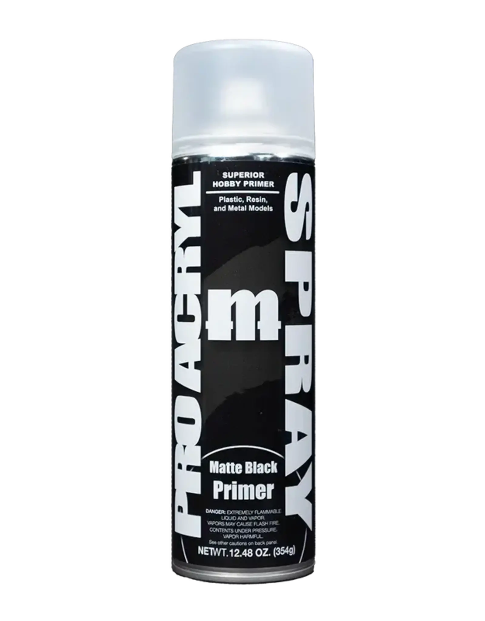 Monument Hobbies Pro Acryl Spray: Matte Black Primer