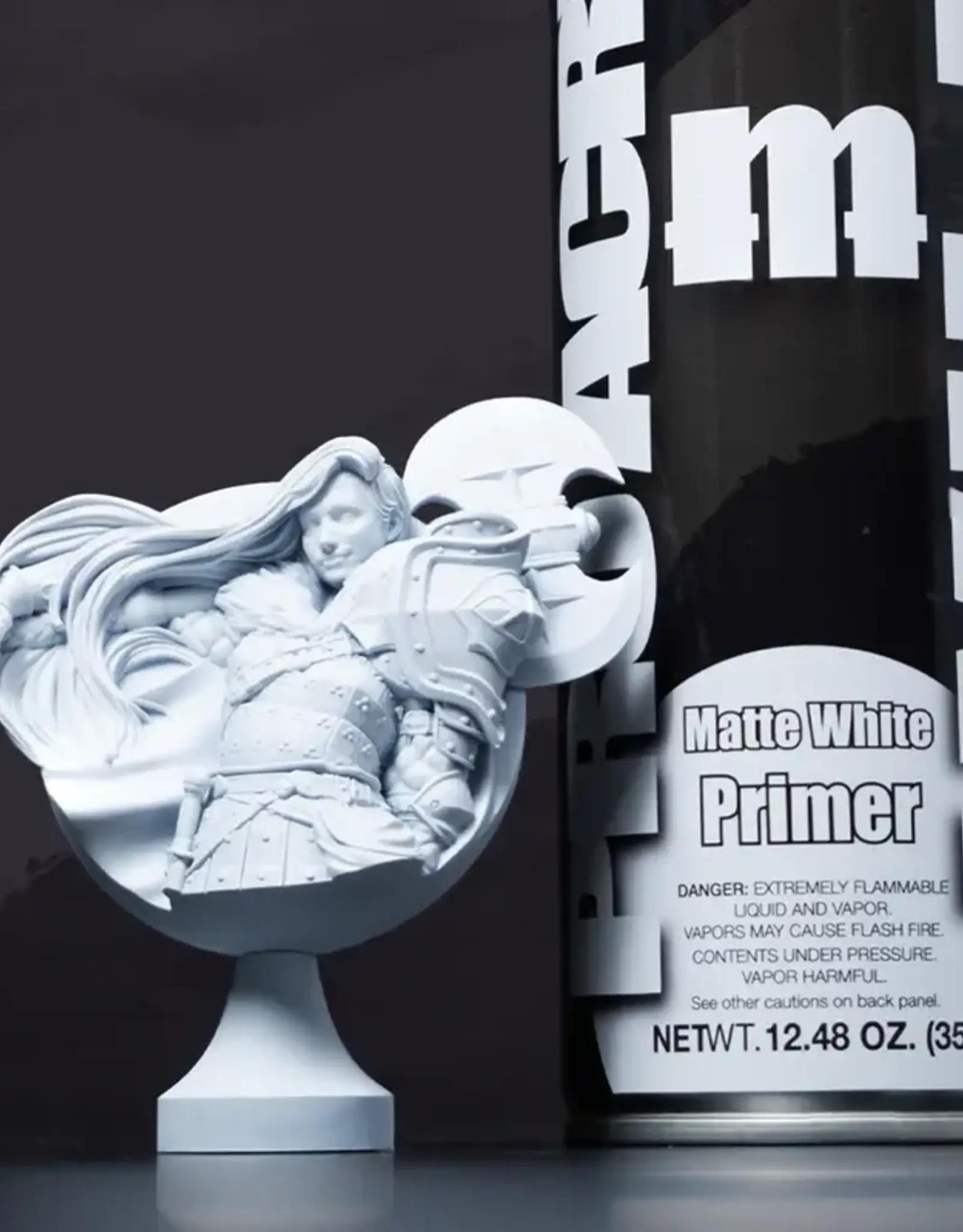 Monument Hobbies Pro Acryl Spray: Matte White Primer