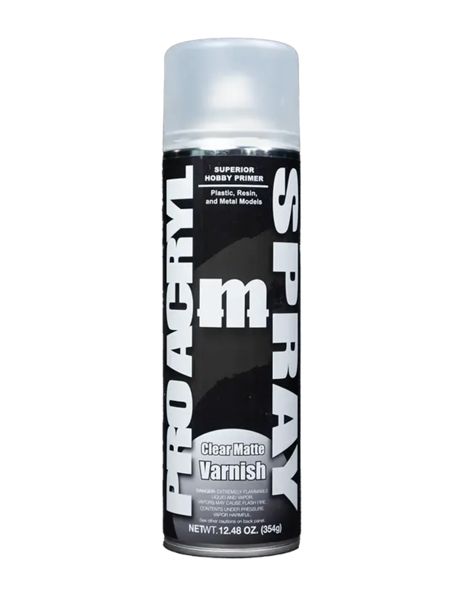 Monument Hobbies Pro Acryl Spray: Clear Matte Varnish