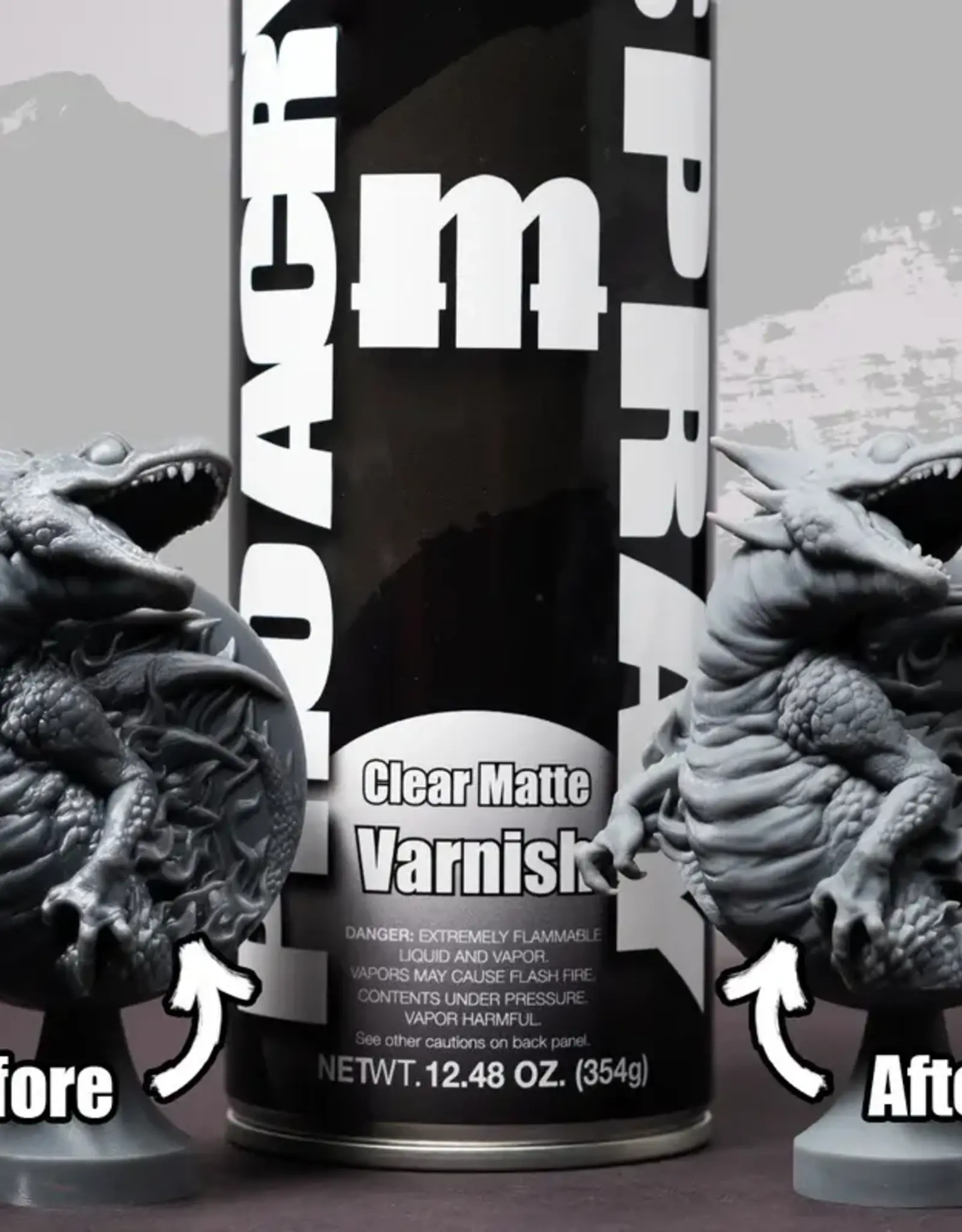 Monument Hobbies Pro Acryl Spray: Clear Matte Varnish