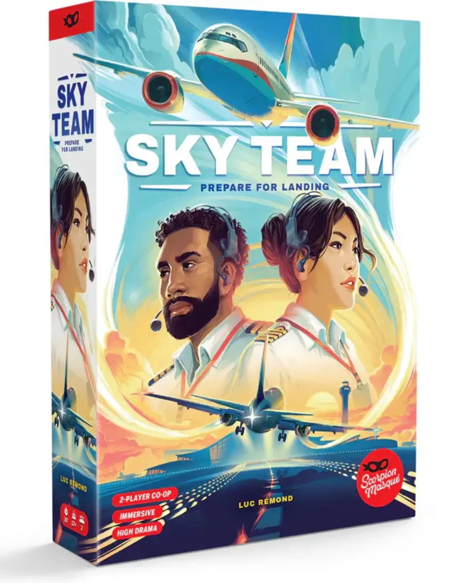 Scorpion Masque Sky Team