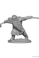 Wizkids D&D Mini: NM Primed: Male Dwarf Fighter