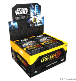 FFG Star Wars: Unlimited - Jump To Lightspeed  Booster Box Display