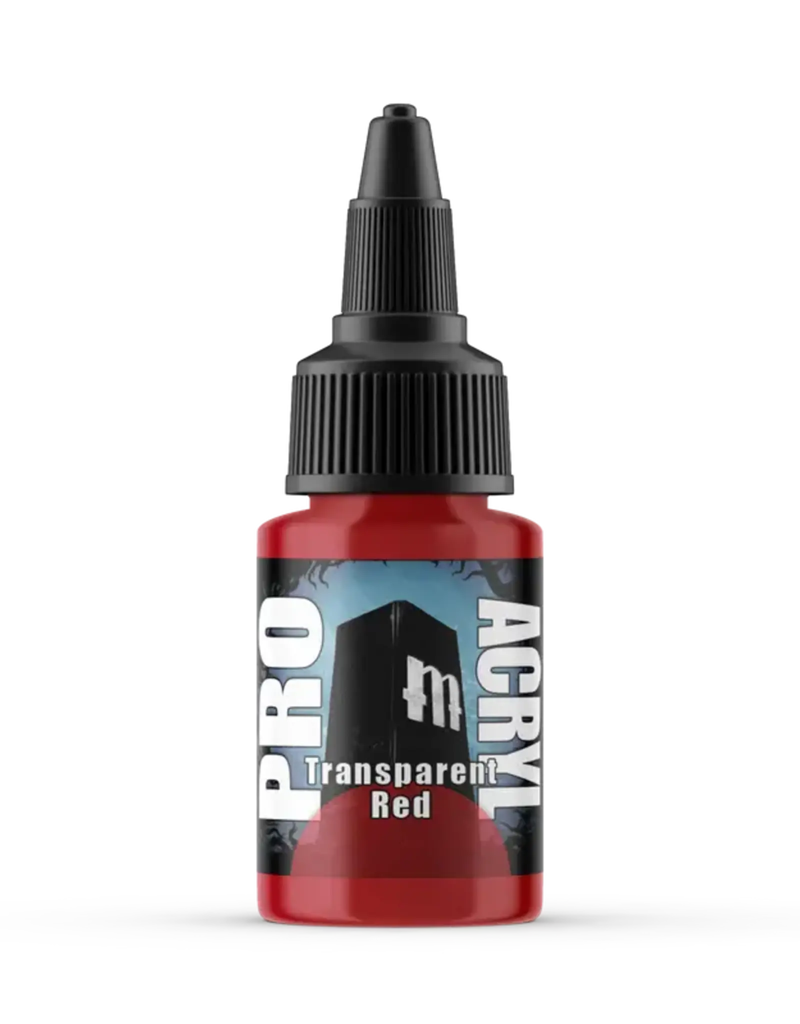 Monument Hobbies Pro Acryl: Transparent Red (22ml)