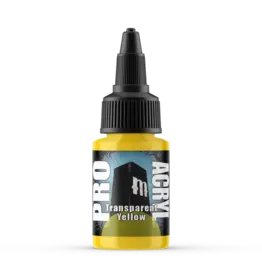 Monument Hobbies Pro Acryl: Transparent Yellow (22ml)