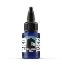 Monument Hobbies Pro Acryl: Transparent Blue (22ml)