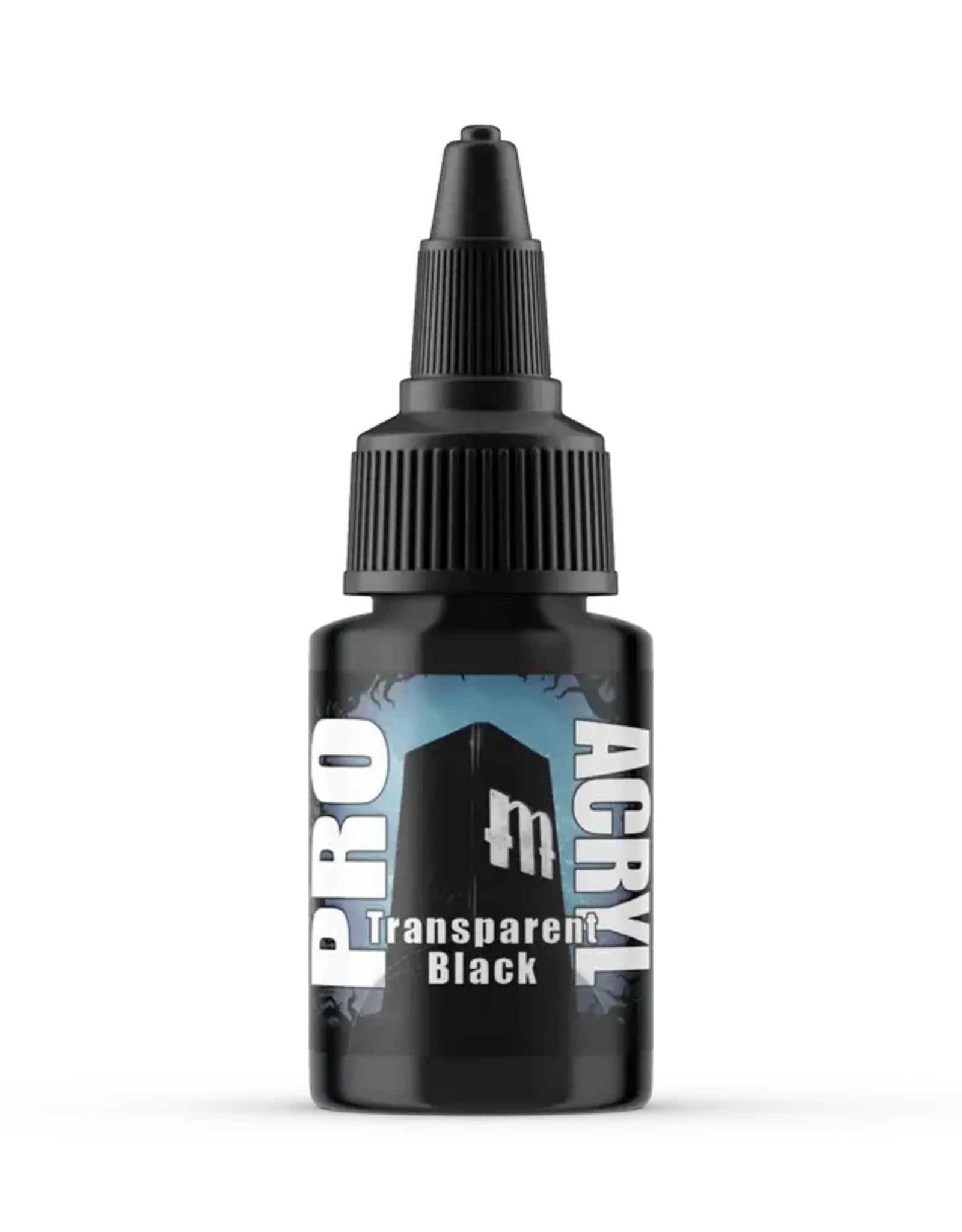Monument Hobbies Pro Acryl: Transparent Black (22ml)