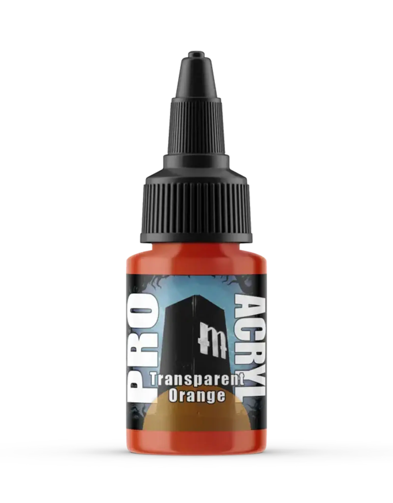 Monument Hobbies Pro Acryl: Transparent Orange (22ml)