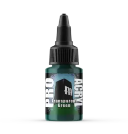Monument Hobbies Pro Acryl: Transparent Green (22ml)