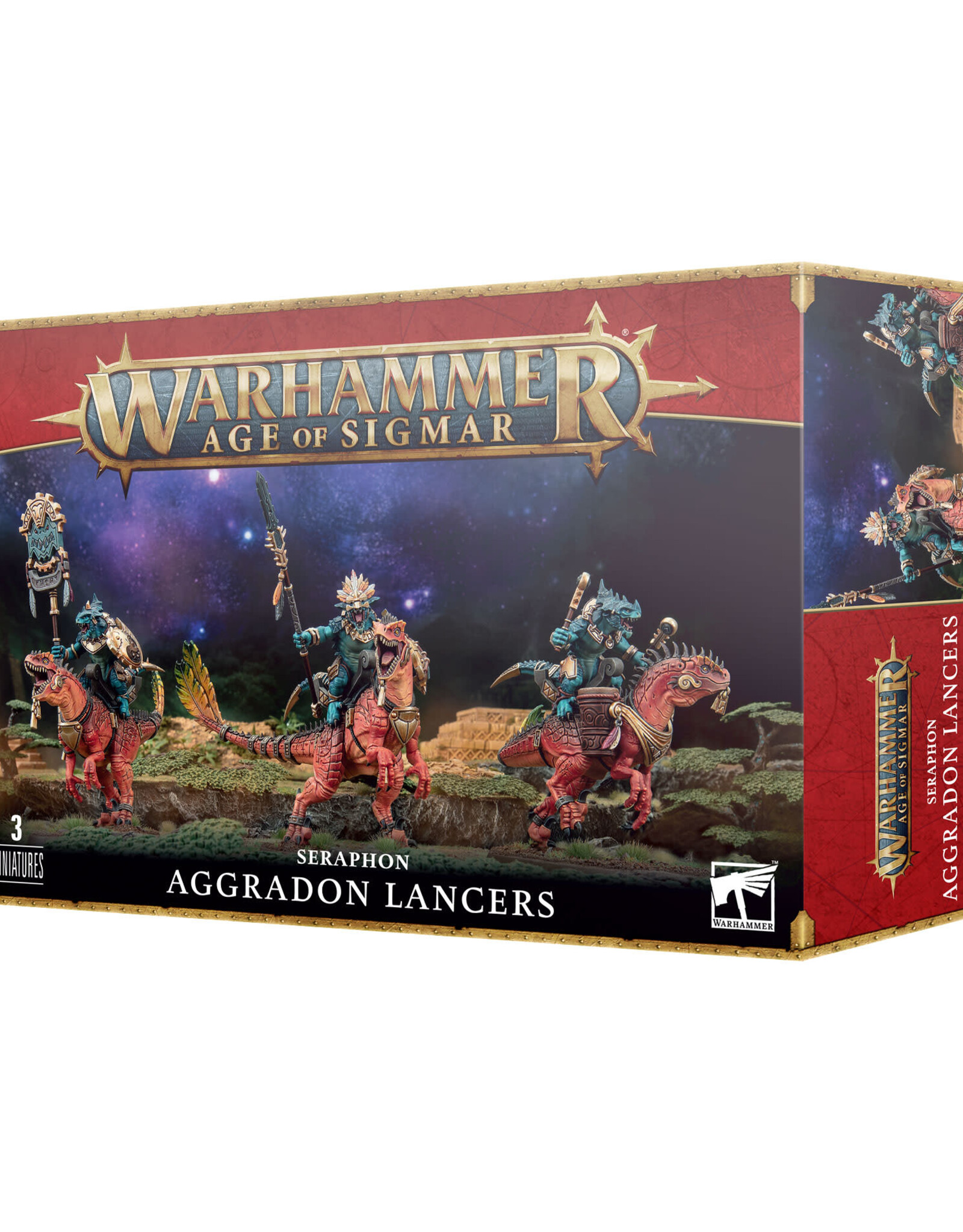 Games Workshop Warhammer AoS: Seraphon Aggradon Lancers