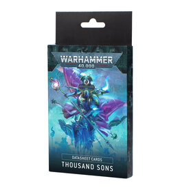 Games Workshop Warhammer 40K: Datasheet Cards: Thousand Sons