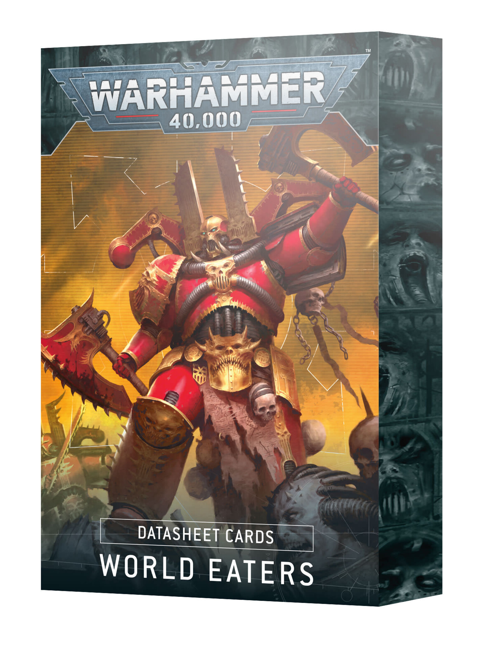 Games Workshop Warhammer 40K: Datasheet Cards: World Eaters (2025)