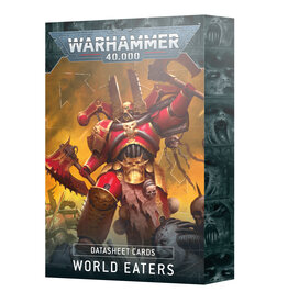 Games Workshop Warhammer 40K: Datasheet Cards: World Eaters (2025)