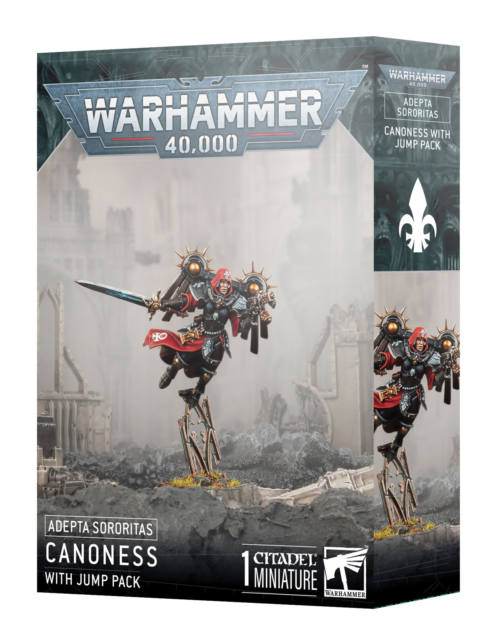 Games Workshop Warhammer 40K: Adepta Sororitas Canoness with Jump Pack