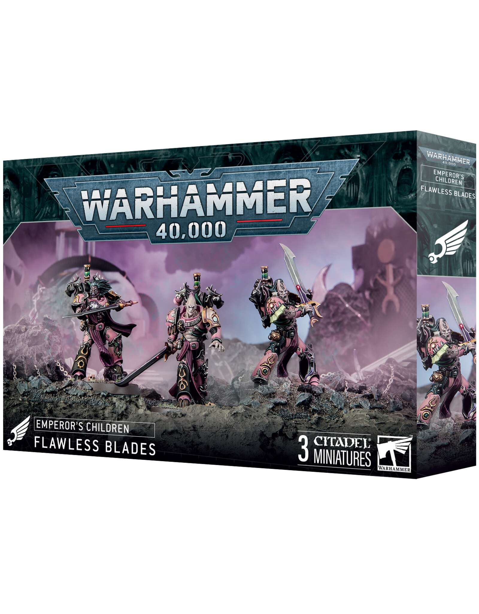 Games Workshop Warhammer 40K: Emperor's Children Flawless Blades