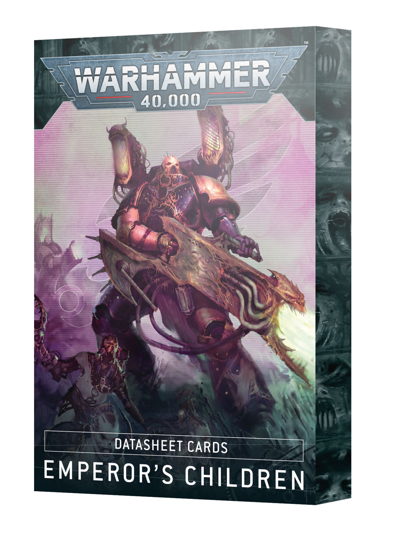 Games Workshop Warhammer 40K: Emperor's Children Datasheet Cards
