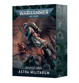 Games Workshop Warhammer 40k: Datacards: Astra Militarum (2025)