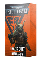 Games Workshop Warhammer 40K Kill Team Datacards: Chaos Cult