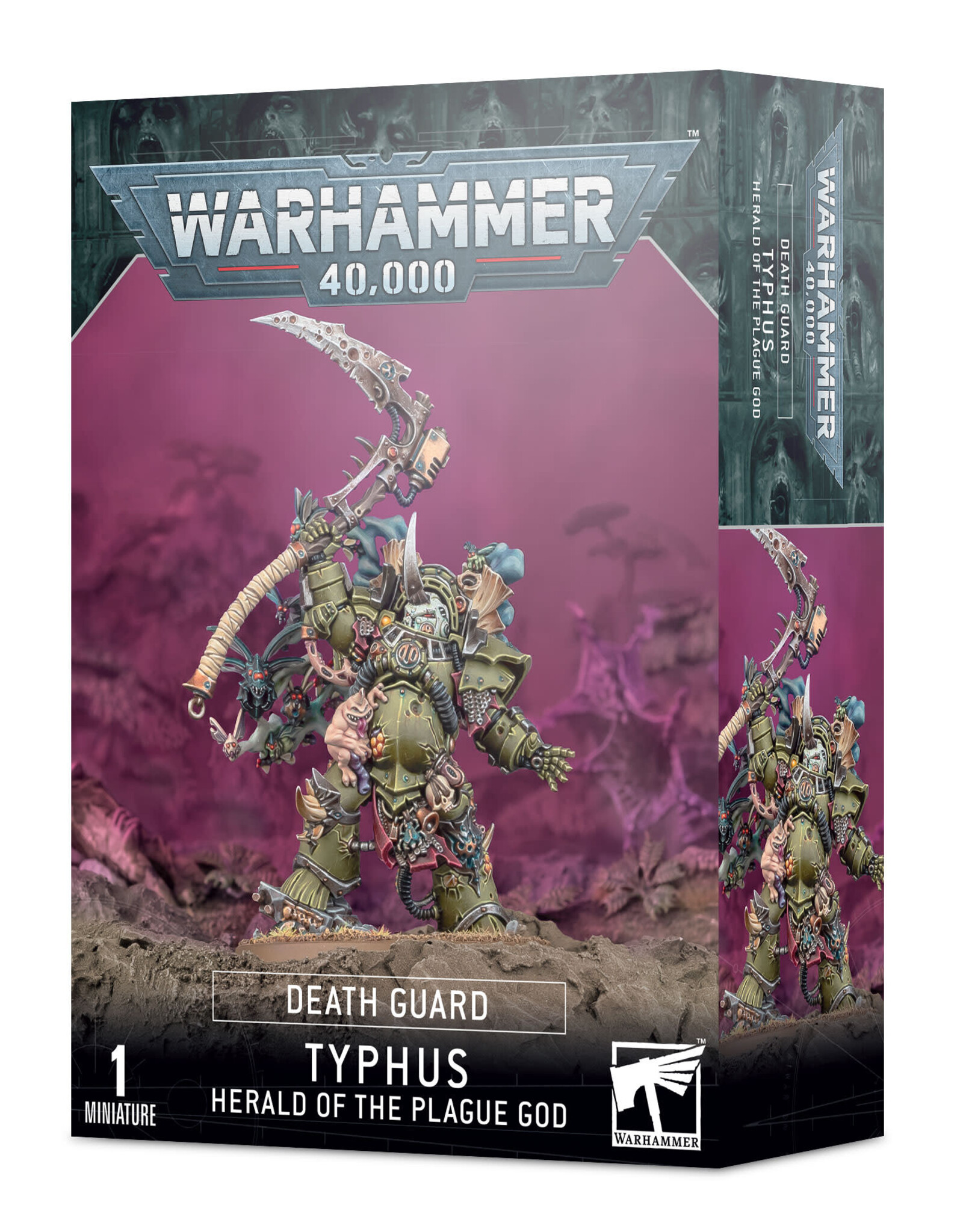 Games Workshop Warhammer 40k: Death Guard: Typhus, Herald of The Plague God