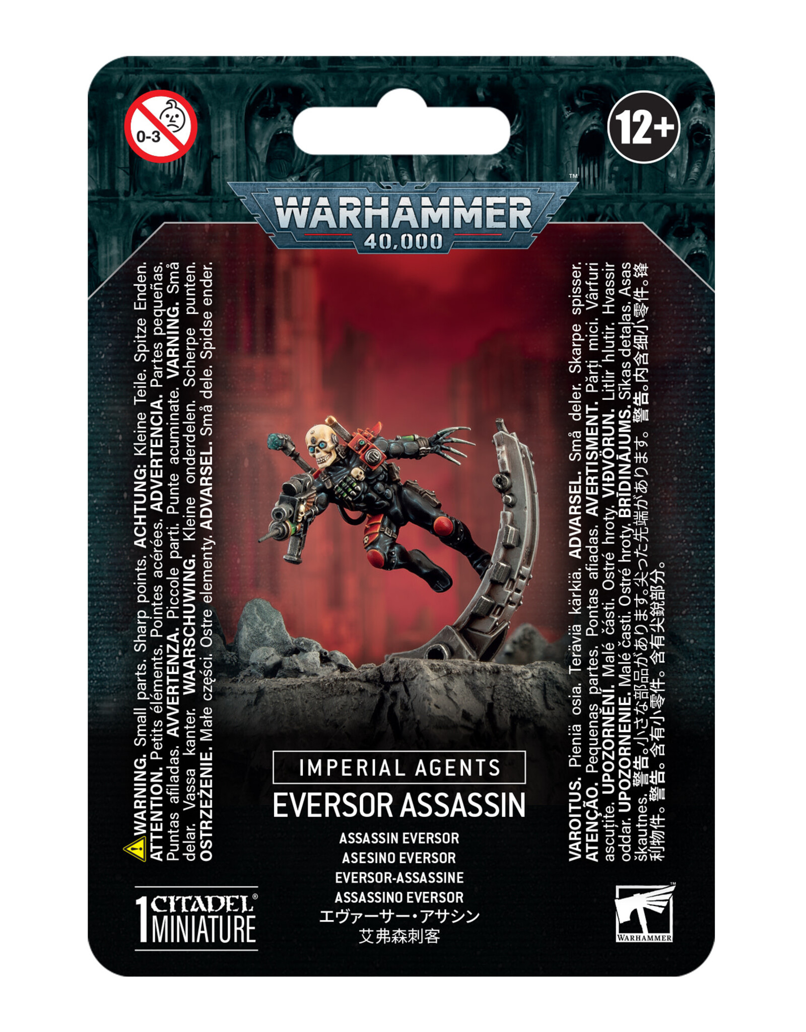 Games Workshop Warhammer 40K: Imperial Agents: Eversor Assassin