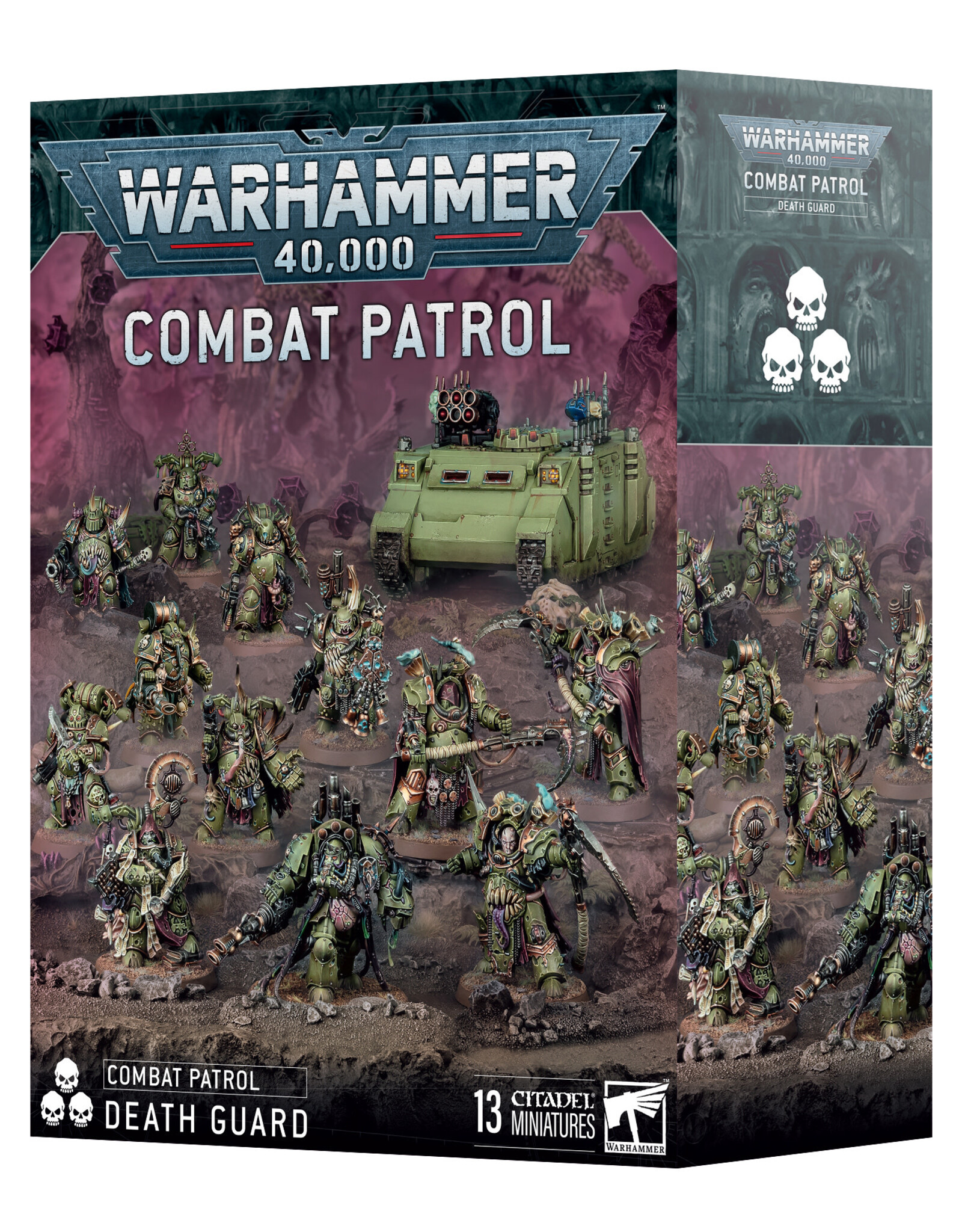 Games Workshop Warhammer 40K: Death Guard Combat Patrol (2025)