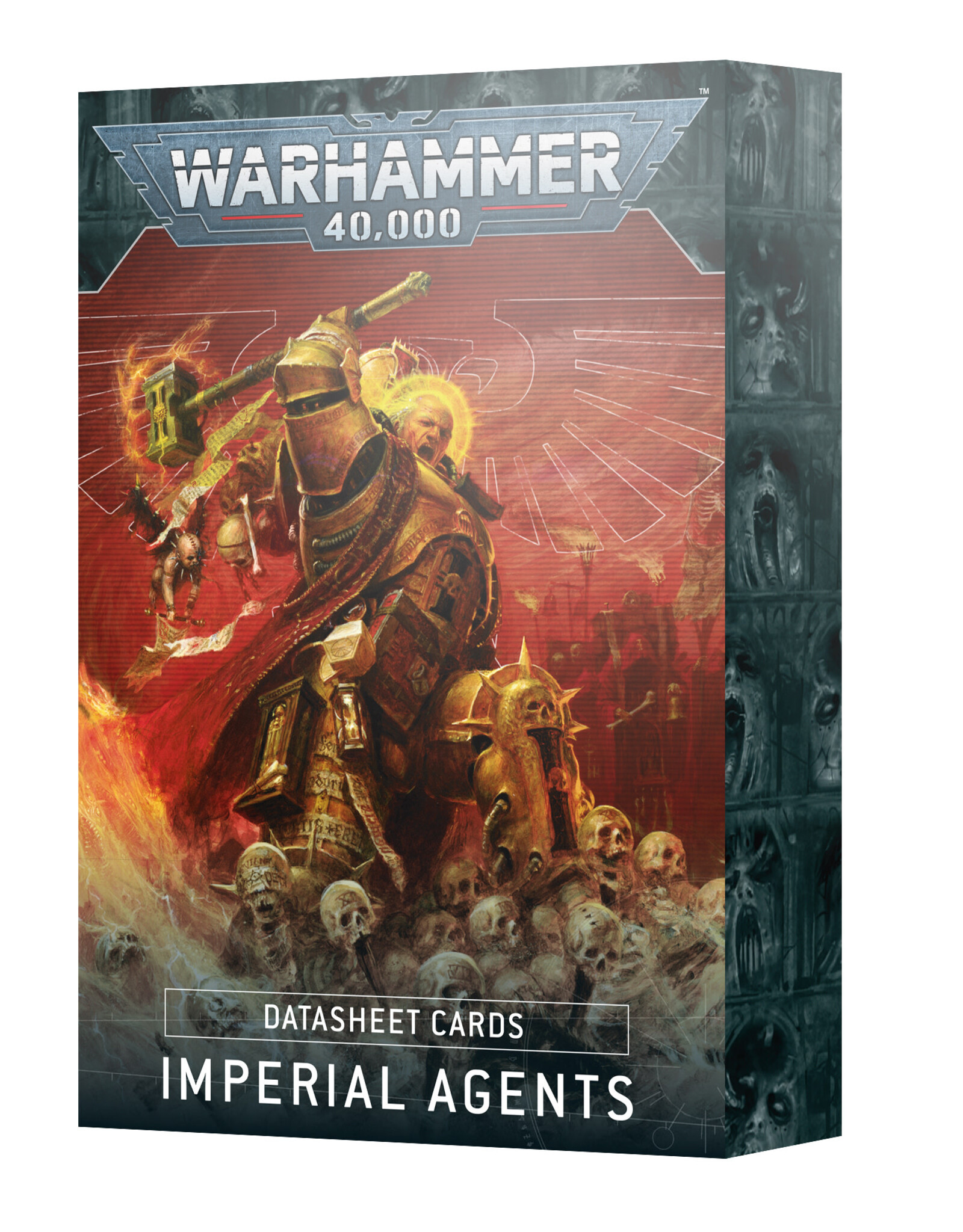 Games Workshop Warhammer 40K: Datasheet Cards: Imperial Agents