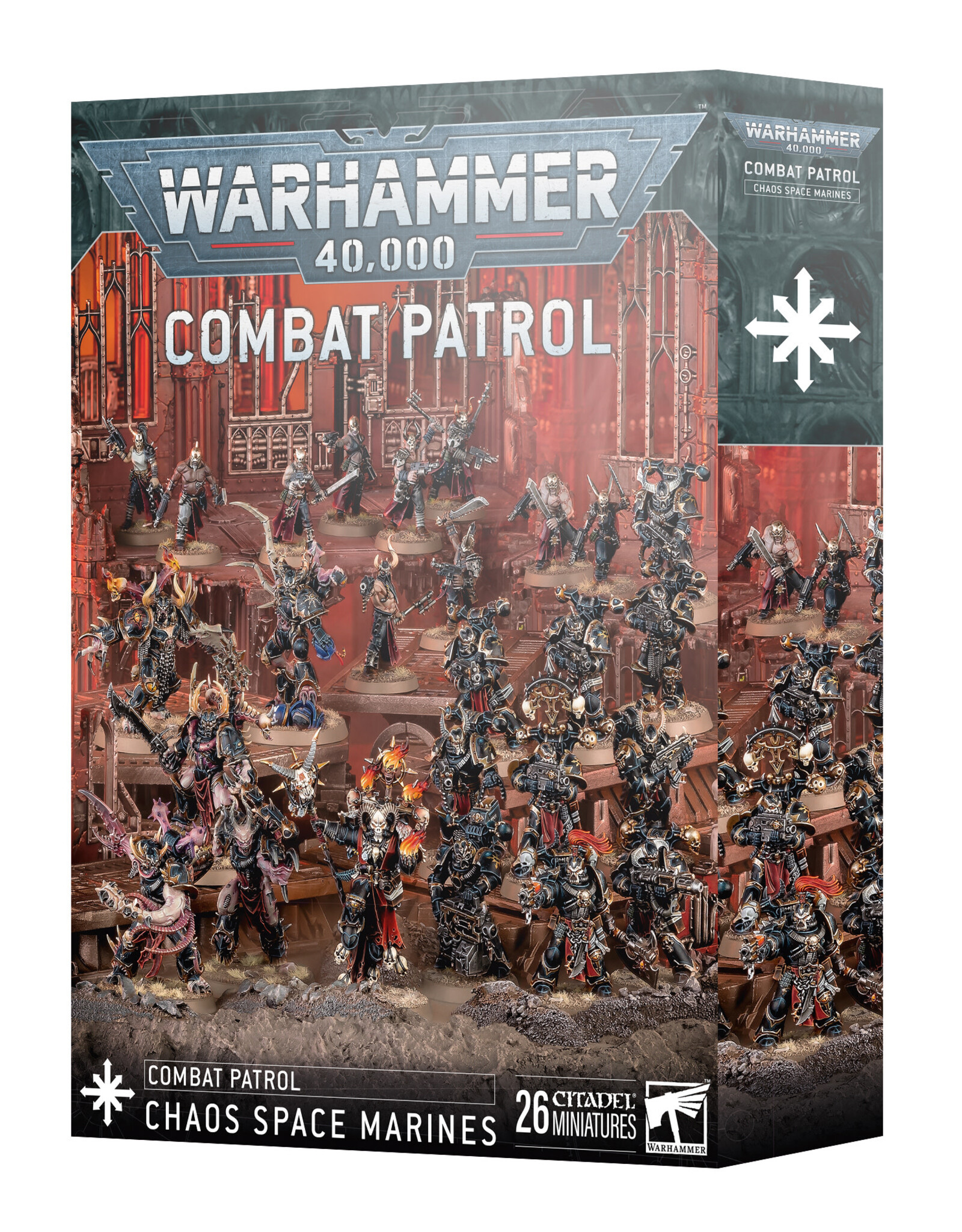 Games Workshop Warhammer 40K: Combat Patrol: Chaos Space Marines (2024)