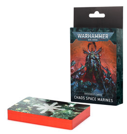 Games Workshop Warhammer 40k: Datacards: Chaos Space Marines (2024)
