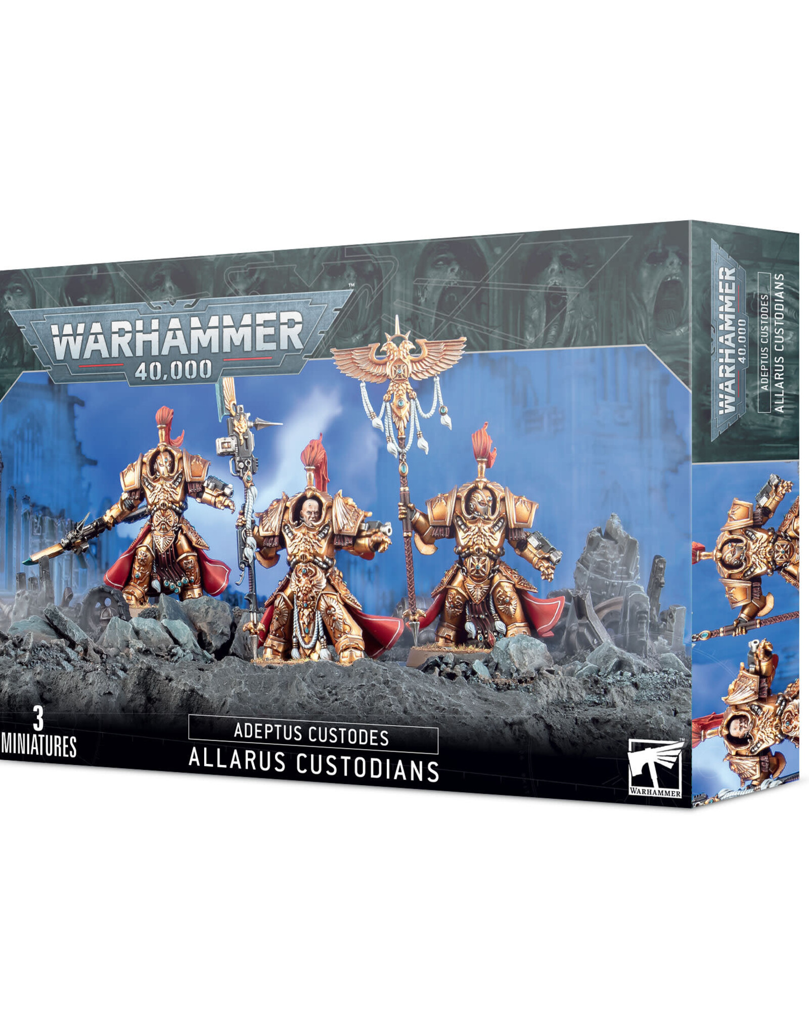 Games Workshop Warhammer 40K: Adeptus Custodes Allarus Custodians