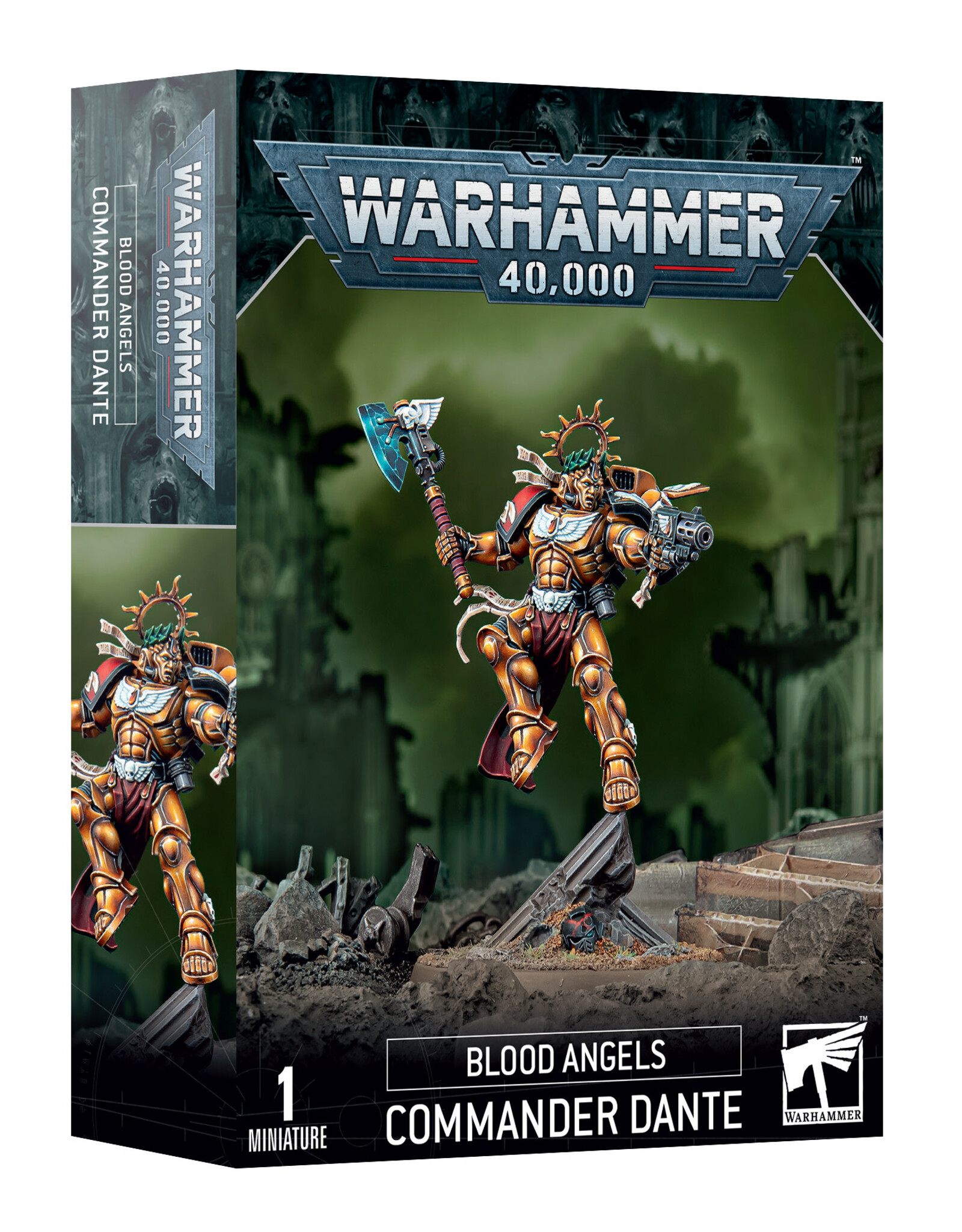 Games Workshop Warhammer 40K: Blood Angels Commander Dante