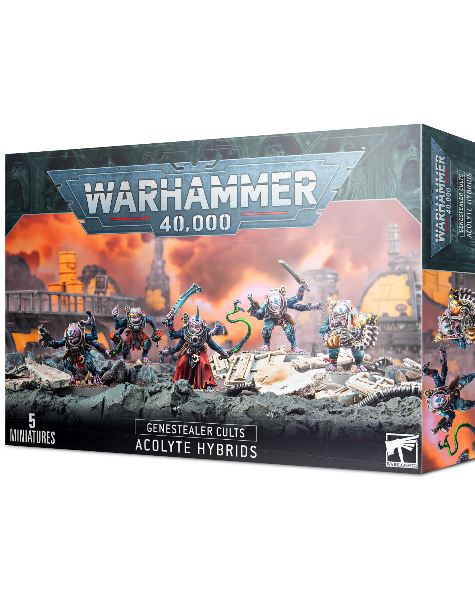 Games Workshop Warhammer 40K: Genestealer Cults Acolyte Hybrids