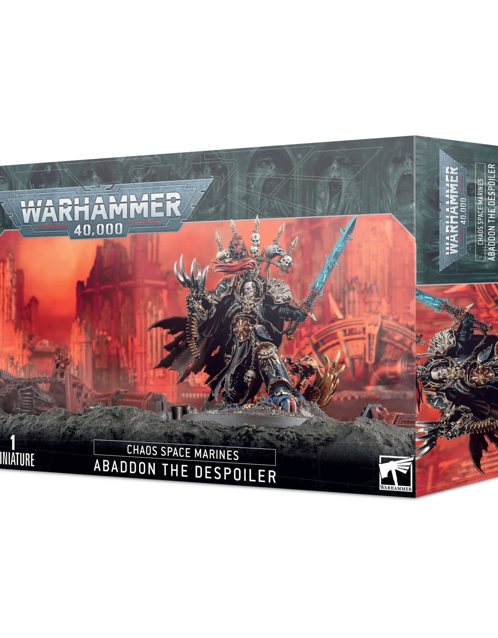 Games Workshop Warhammer 40K: Chaos Space Marines Abaddon the Despoiler