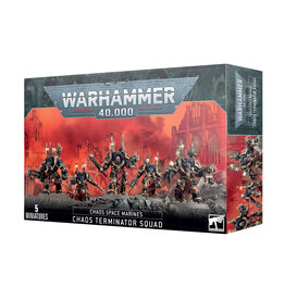 Games Workshop Warhammer 40K: Chaos Space Marines Chaos Terminator Squad
