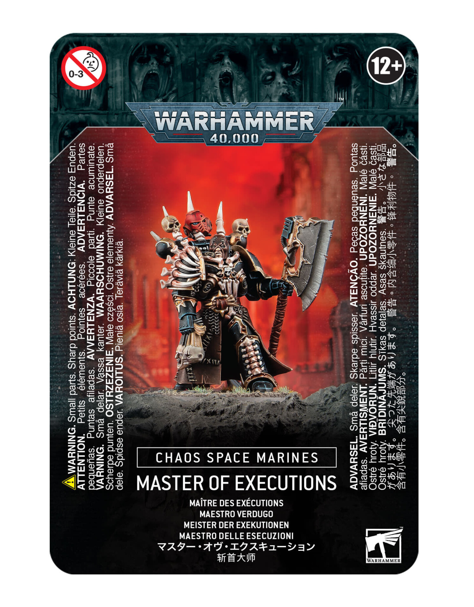 Games Workshop Warhammer 40K: Chaos Space Marines Master of Executions