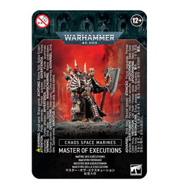Games Workshop Warhammer 40K: Chaos Space Marines Master of Executions