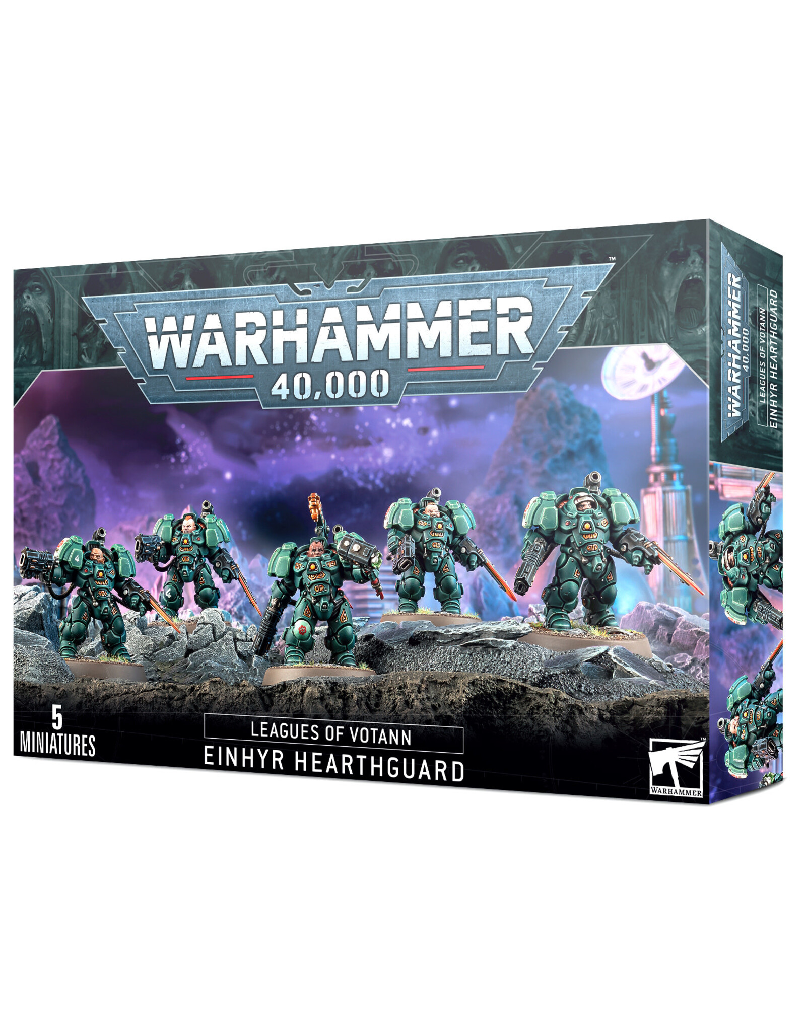 Games Workshop Warhammer 40K: Leagues of Votann-Einhyr Hearthguard