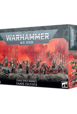 Games Workshop Warhammer 40K: Chaos Space Marines - Chaos Cultists Games Workshop Warhammer 40K: Chaos Space Marines - Chaos Cultists