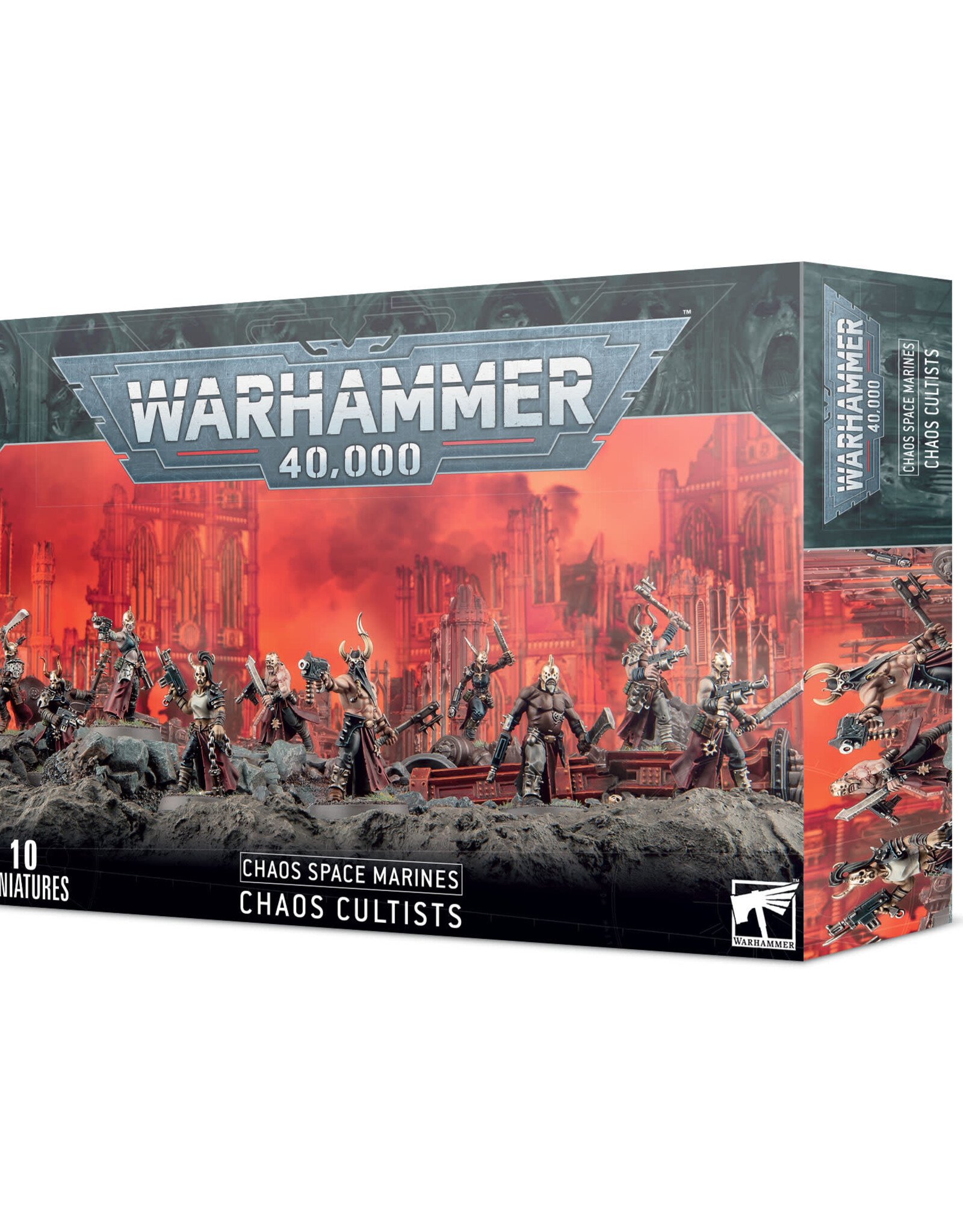 Games Workshop Warhammer 40K: Chaos Space Marines - Chaos Cultists