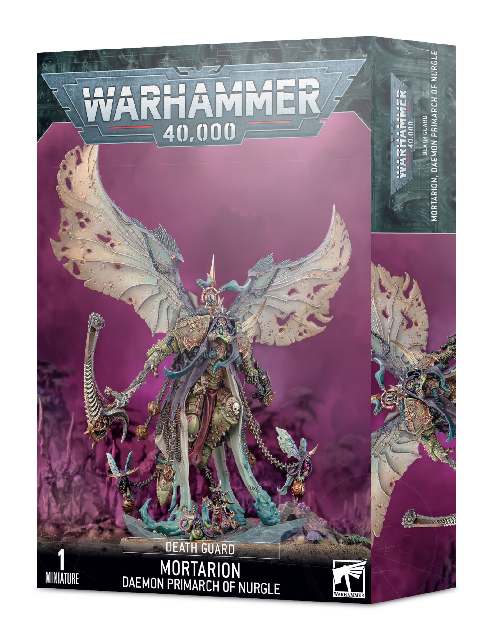 Games Workshop Warhammer 40K: Mortarion, Daemon Primarch of Nurgle