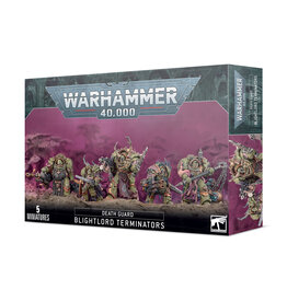 Games Workshop Warhammer 40K: Chaos Space Marine Death Guard Blightlord Terminators