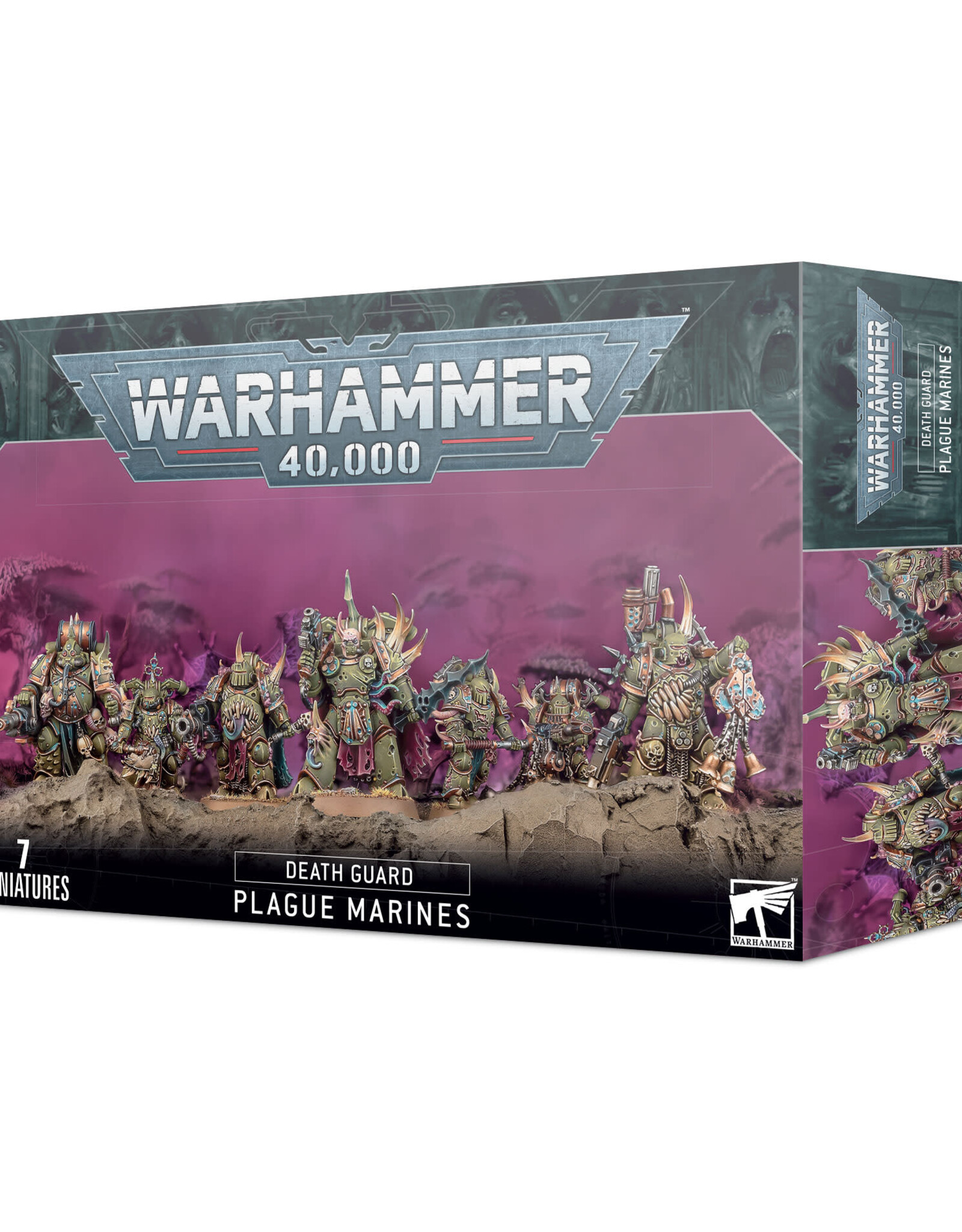 Games Workshop Warhammer 40K: Chaos Space Marine Death Guard Plague Marines