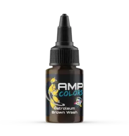 Monument Hobbies Pro Acryl AMP Colors: Petroleum Brown Wash (012)