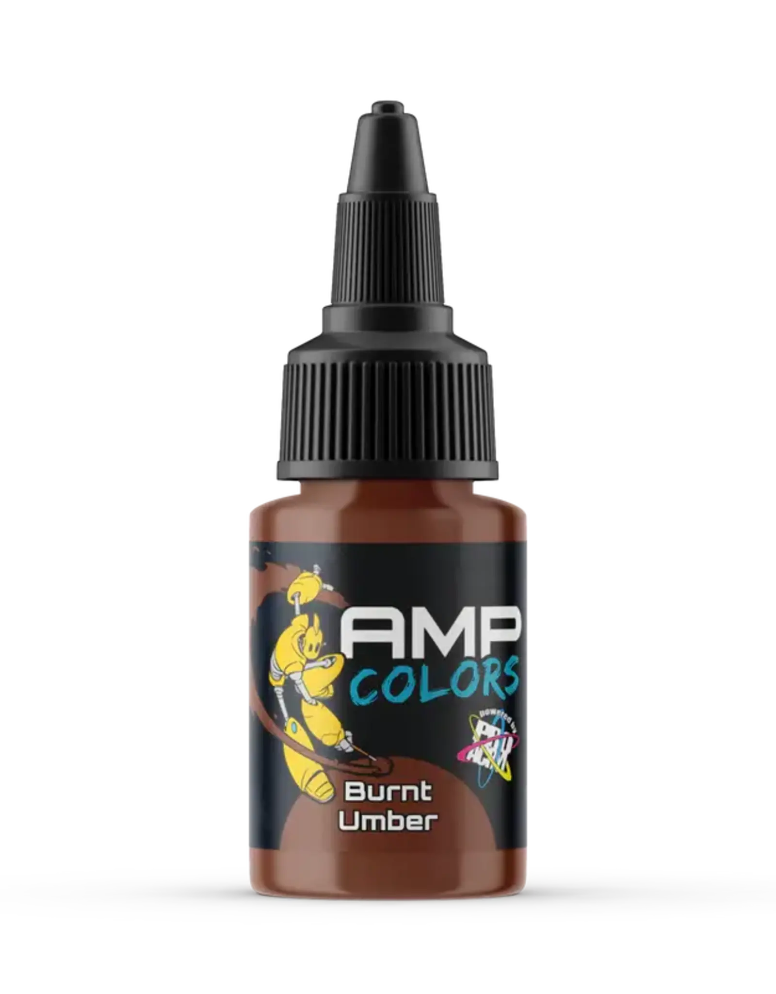 Monument Hobbies Pro Acryl AMP Colors: Burnt Umber (018)