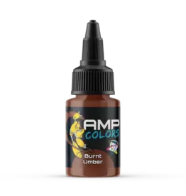 Monument Hobbies Pro Acryl AMP Colors: Burnt Umber (018)