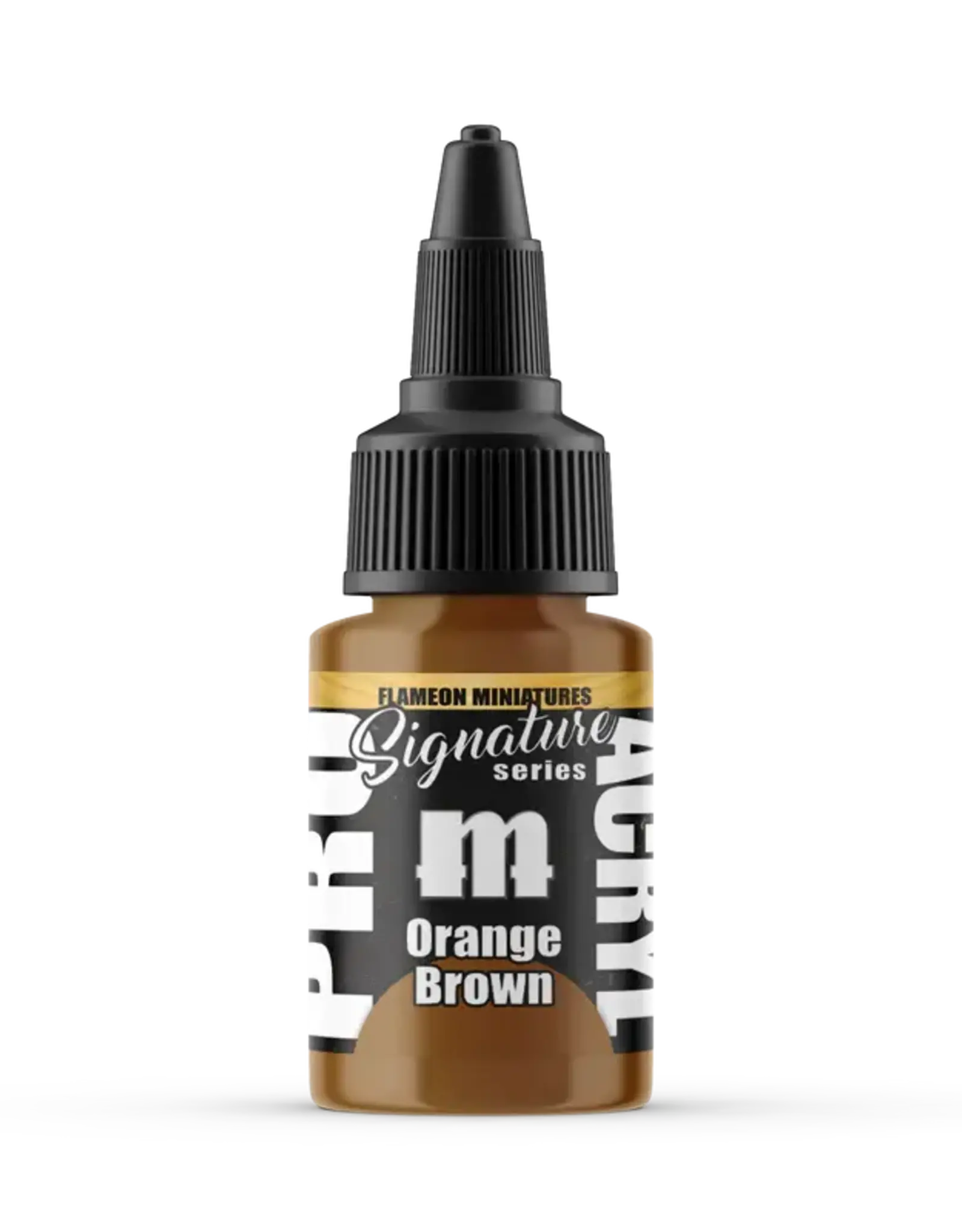 Monument Hobbies Pro Acryl Flameon Miniatures Signature Series: Orange Brown