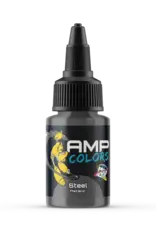Monument Hobbies Pro Acryl AMP Colors: Steel (010)