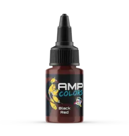 Monument Hobbies Pro Acryl AMP Colors: Black Red (004)
